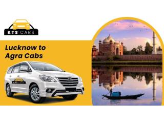 Lucknow to Agra Taxi Service