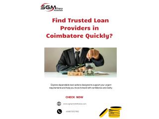 Where Can I Find the Best Finance in Coimbatore Without Stress?