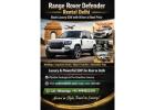Range Rover Defender Rental Delhi – Book Luxury SUV with Driver at Best Price