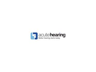 Hearing Tests & Hearing Aids for Pensioners & Veterans | Acute Hearing Solutions