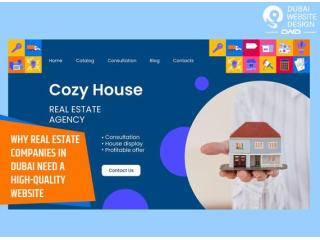 Premium Real Estate Website Design in Dubai | Goldman Dubai Website Design