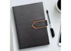 Personalised Leather Diary with Closure