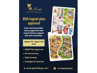 BDA layout plan approval in Bangalore