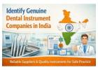 Dental instrument companies india