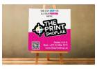 High-Quality poster printing Dubai