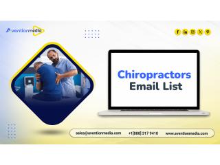 Invest In a specialized Chiropractors Email List email list