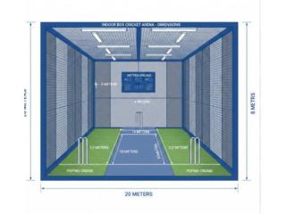 Digital Cricket Simulator Arena Design & Commercial Setup