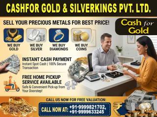 Cash For Gold In Sector 18 Noida -Quick Gold Deals Near You