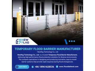 Temporary Flood Barrier Manufacturer - Newflag Technology