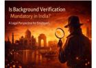 Is Background verification mandatory in India 