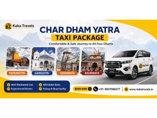 Char Dham Yatra Taxi Package with Flexible Travel Plans