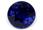 Buy Intense Blue Sapphire Gemstone in Round Shape Stone with Best Price Offer