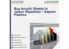 Buy Acrylic Sheets in Jaipur Rajasthan – Kapoor Plastics