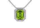 Shop Now Peridot Pendant – Stylish 0.86cttw Pendant