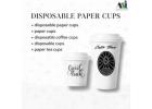 High-Quality Disposable Paper Cups for Coffee, Tea & Events 