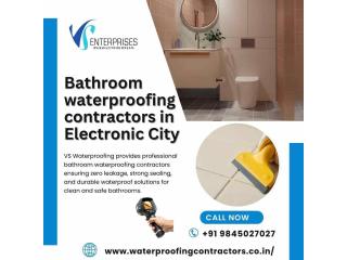 Bathroom waterproofing contractors in Electronic City