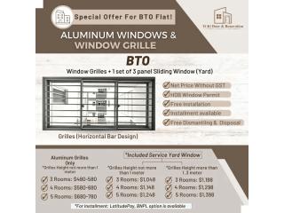 Stylish Aluminum Window Grilles for Safety and Design