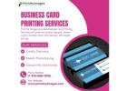 Professional Business Card Printing in Raleigh