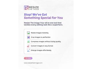 All-in-One Image Tool: Resize, Crop, Compress & Convert in Seconds