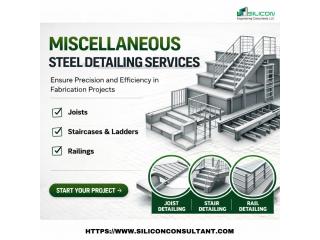Austin's Best and Affordable Miscellaneous Steel Detailing Services Provider, USA