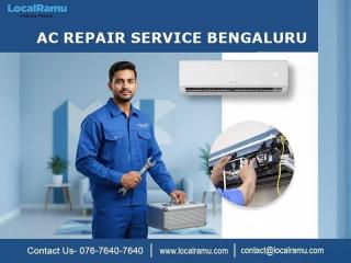 Professional AC Repair Service in Bengaluru by LocalRamu