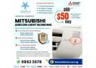Mitsubishi aircon light blinking