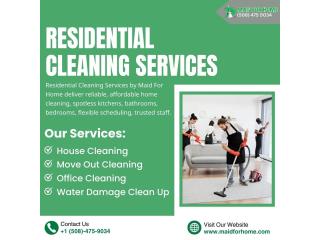 Residential Cleaning Professional in Massachusetts Homes