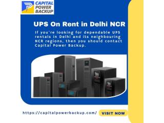 Top UPS on Rent in Delhi NCR | Hassle-Free Rental Plans
