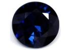 Shop 1.34 Cts Round Intense Blue Sapphires Stone Online