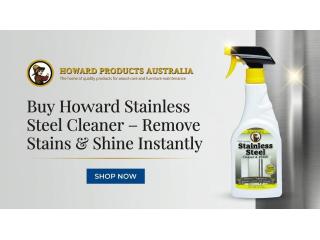 Buy Howard Stainless Steel Cleaner – Remove Stains & Shine Instantly