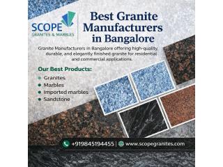 Best Granite Manufacturers in Bangalore