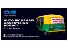 Auto Rickshaw Advertising Agency in Lucknow