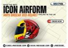 SHOP THE BEST ICON AIRFORM MIPS BROZAK RED HELMET ONLINE IN THE UK