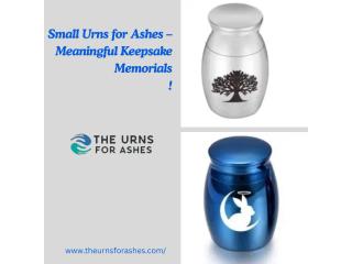 Small Urns for Ashes – Meaningful Keepsake Memorials