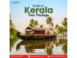Delhi to Kerala Tour Package