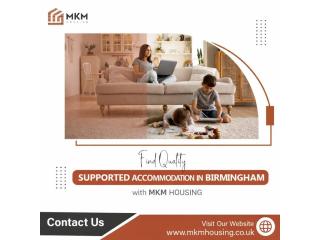 Find quality supported accommodation in Birmingham with MKM Housing