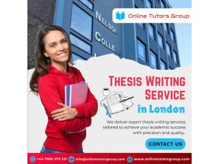Thesis writing service in London