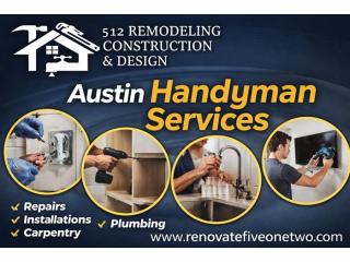 Fast & Efficient Austin Handyman Services | 512 Remodeling