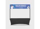 Custom Table Top Banner Printing New York – Stand Out Instantly 