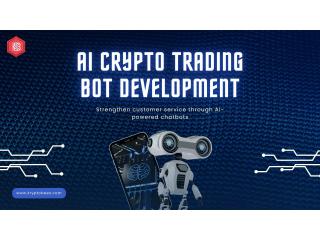 AI Crypto Trading Bot Development for Steady Trading Growth