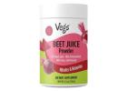 Buy Organic Beetroot Juice Powder for Energy & Smoothies | vegswell