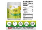 Buy Organic Lemon Juice Powder for Refreshing Drinks & Recipes | vegswell