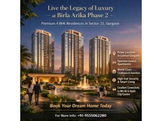 Discover Birla Arika New Launch Gurgaon to Your Dream Home.