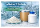 Cefixime Powder Supplier – High Quality Antibiotic API Available