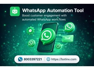 WhatsApp Automation Tool for Business Growth | Botinx