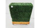 Dense Artificial Plant Hedge for Instant Green Privacy