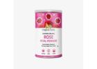 Buy Organic Rose Petal Powder – Natural Beauty & Wellness Superfood