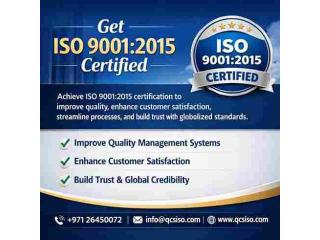 ISO 9001:2015 Certification in Dubai