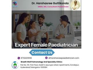 Female Paediatrician Kondapur Hyderabad | Dr Harshasree Paediatrician