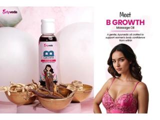 Best Breast Growth Oil for Firmness & Perfect Shape Naturally